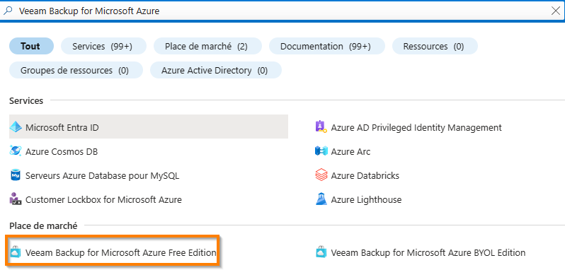 Veeam Backup for Azure Free Edition