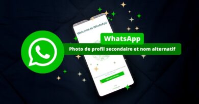 WhatsApp - Photo de profil secondaire et nom alternatif