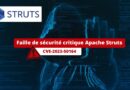 Faille de sécurité critique Apache Struts CVE-2023-50164