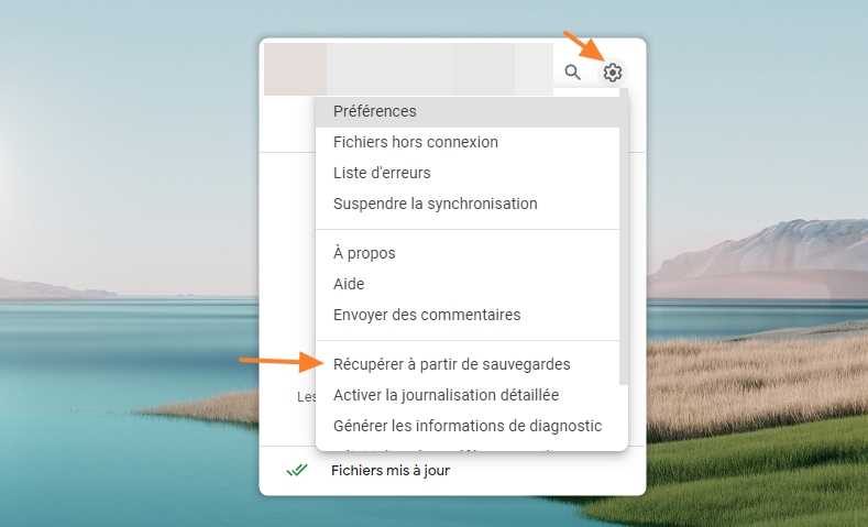 Google Drive - Restaurer les fichiers disparus décembre 2023