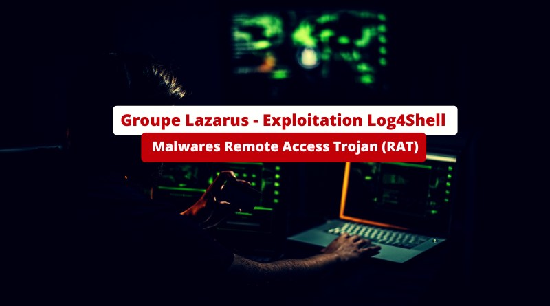 Groupe Lazarus - Exploitation Log4Shell - Malware RAT