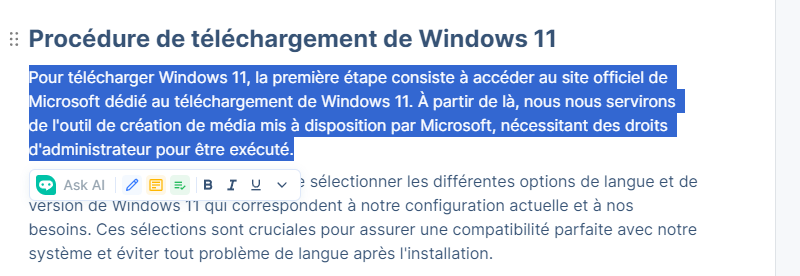 HIX.AI - Reformuler un paragraphe de l'article