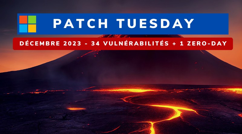 Microsoft Patch Tuesday Décembre 2023