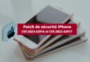 Patch de sécurité iPhone iOS 16 - Décembre 2023