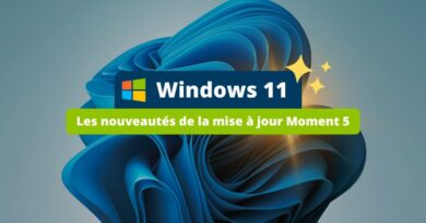 Nouveautés Windows 11 Moment 5