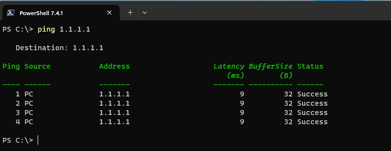 Ping alias Test-Connection