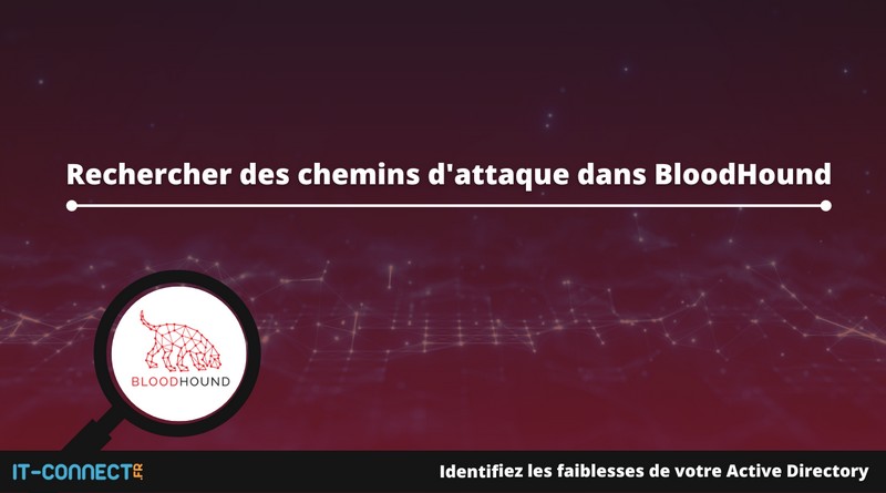 Rechercher des chemins d'attaque dans BloodHound