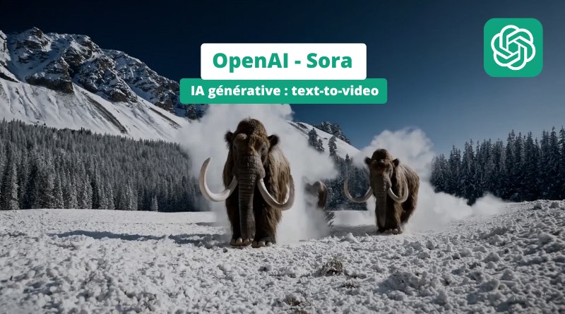 Sora - OpenAI - IA text-to-speech