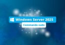 Windows Server 2025 commande sudo