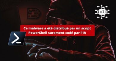 Ce malware a été distribué par un script PowerShell surement codé par une IA