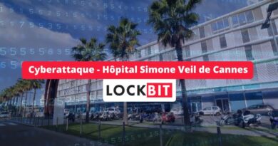 Cyberattaque - Hôpital Simone Veil de Cannes - LockBit - Avril 2024