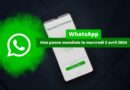 WhatsApp - Une panne mondiale le mercredi 3 avril 2024