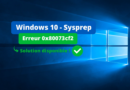 Windows 10 - Sysprep erreur 0x80073cf2 - Solution KB5035941