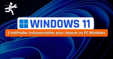 tuto réparer système windows 11