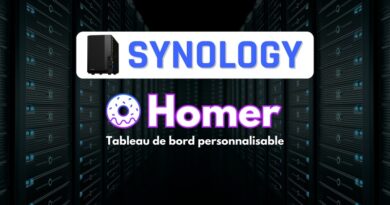 tuto synology homer