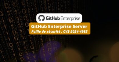 GitHub Enterprise Server - Faille de sécurité - CVE-2024-4985