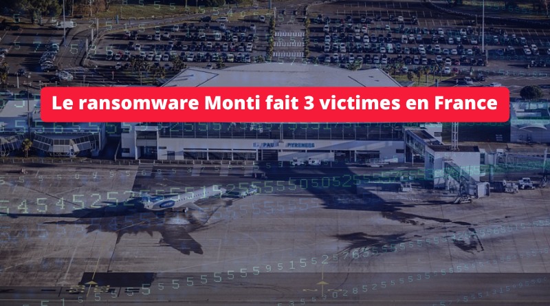 Le ransomware Monti fait 3 victimes en France à Pau - Mai 2024