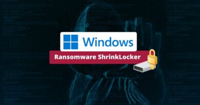 Ransomware ShrinkLocker - BitLocker Windows