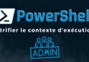 Vérifier si un script PowerShell est exécuté en admin