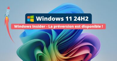 Windows 11 24H2 préversion disponible