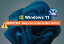 Windows 11 - KB5037853 - Bug avec la barre des tâches