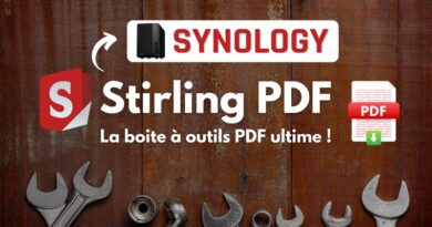 tuto Stirling PDF avec Synology