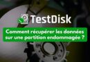 tuto TestDisk récupérer données sur partition RAW