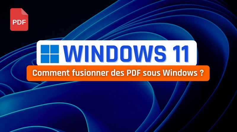 tuto fusionner pdf windows