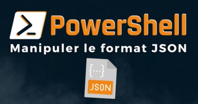 tuto powershell json