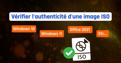 tuto vérifier authenticité image ISO Windows