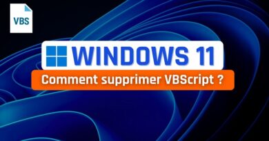 tuto windows 11 supprimer vbscript