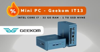 Bon plan - Mini PC - Geekom IT13 - Juin 2024