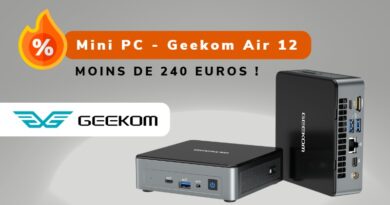 Bon plan - Mini PC - Geekom Mini Air 12 - Août 2024