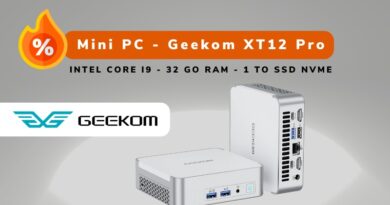 Bon plan Mini PC - Geekom XT12 Pro - Juin 2024