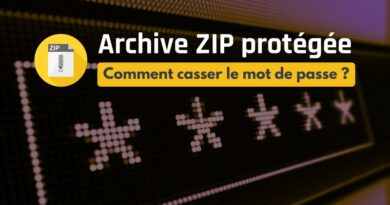 Comment casser le mot de passe archive ZIP protégée