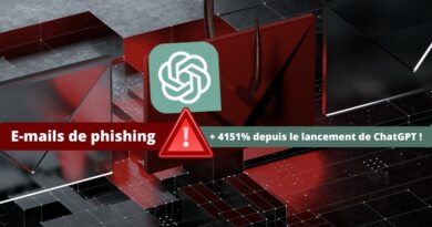 E-mails de phishing - Augmentation de 4151% depuis lancement ChatGPT