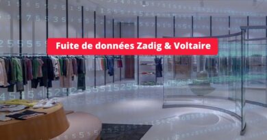 Fuite de données Zadig et Voltaire - Cyberattaque