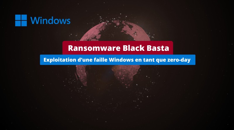 Ransomware Black Basta - Exploit Windows CVE-2024