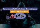 Ransomware TellYouThePass - Cyberattaques - PHP CVE-2024-4577