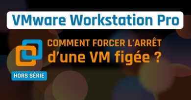 VMware Workstation - Forcer arrêt VM bloquée