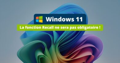 Windows 11 - La fonction Recall ne sera pas obligatoire