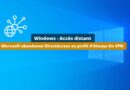 Windows - DirectAccess obsolète - Migration Always on VPN