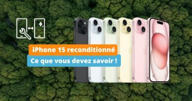 iPhone 15 reconditionné