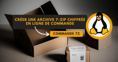 Linux créer une archive 7-Zip chiffrée