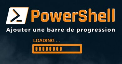 tuto powershell barre de progression