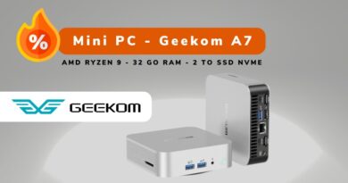 Bon plan - Mini PC - Geekom A7 - Juillet 2024