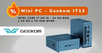 Bon plan - Mini PC - Geekom IT13 - Juillet 2024