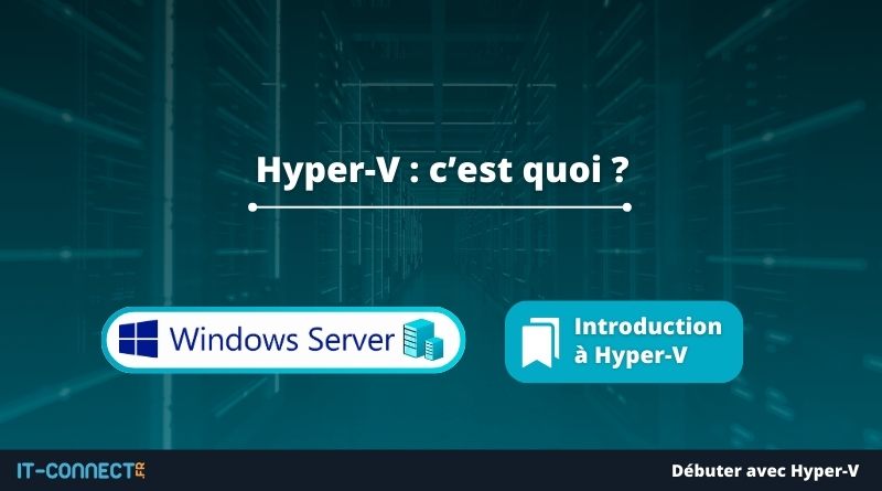 Hyper-V c'est quoi