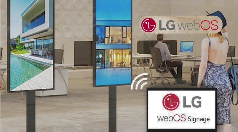 La solution d’affichage dynamique LG WebOS Signage