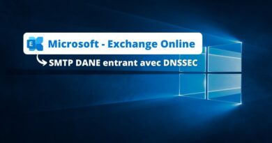 Microsoft - Exchange Online - SMTP DANE entrant avec DNSSEC